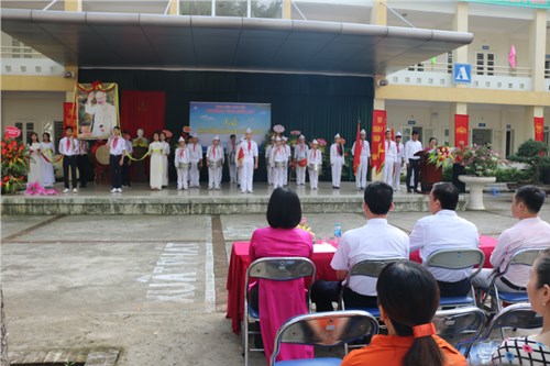 Trường THCS Phúc Lợi long trọng tổ chức Lễ khai giảng năm học 2018-2019